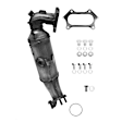 641584 Front, Driver or Passenger Side Catalytic Converter, 2.0L, 4Cyl, Federal EPA Standard, 46-State Legal (Cannot ship to CA, CO, NY or ME), Direct Fit