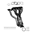 641597 Catalytic Converter, Federal EPA Standard, 46-State Legal (Cannot ship to CA, CO, NY or ME), Direct Fit