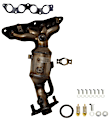 641615 Front, Driver or Passenger Side Catalytic Converter, 1.5L, 4Cyl, Federal EPA Standard, 46-State Legal (Cannot ship to CA, CO, NY or ME), Direct Fit