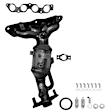 641615 Front, Driver or Passenger Side Catalytic Converter, 1.5L, 4Cyl, Federal EPA Standard, 46-State Legal (Cannot ship to CA, CO, NY or ME), Direct Fit