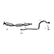 642004 Catalytic Converter, 1.5L, 4Cyl, Federal EPA Standard, 46-State Legal (Cannot ship to CA, CO, NY or ME), Sedan, Direct Fit