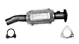 642049 Rear, Driver or Passenger Side Catalytic Converter, 2.0L, 4Cyl, Federal EPA Standard, 46-State Legal (Cannot ship to CA, CO, NY or ME), Direct Fit