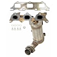 642098 Front, Driver Side Catalytic Converter, 2.7L, 6Cyl, Federal EPA Standard, 46-State Legal (Cannot ship to CA, CO, NY or ME), Direct Fit