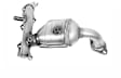 642120 Front, Passenger Side Catalytic Converter, 2.7L, 6Cyl, Federal EPA Standard, 46-State Legal (Cannot ship to CA, CO, NY or ME), Direct Fit