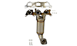 642120 Front, Passenger Side Catalytic Converter, 2.7L, 6Cyl, Federal EPA Standard, 46-State Legal (Cannot ship to CA, CO, NY or ME), Direct Fit