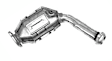 642243 Front, Driver Side Catalytic Converter, 3.0L, 6Cyl, Federal EPA Standard, 46-State Legal (Cannot ship to CA, CO, NY or ME), Direct Fit