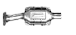 642250 Rear, Driver or Passenger Side Catalytic Converter, 3.0L, 6Cyl, Federal EPA Standard, 46-State Legal (Cannot ship to CA, CO, NY or ME), Direct Fit
