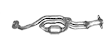 642259 Center Catalytic Converter, 3.0L, 6Cyl, Federal EPA Standard, 46-State Legal (Cannot ship to CA, CO, NY or ME), Direct Fit