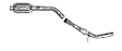 642268 Passenger Side Catalytic Converter, 2.7L, 6Cyl, Federal EPA Standard, 46-State Legal (Cannot ship to CA, CO, NY or ME)
