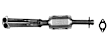 642418 Catalytic Converter, 1.6L, 4Cyl, Federal EPA Standard, 46-State Legal (Cannot ship to CA, CO, NY or ME), Direct Fit