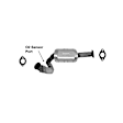 642590 Driver Side Catalytic Converter, 4.0L, 6Cyl, Federal EPA Standard, 46-State Legal (Cannot ship to CA, CO, NY or ME), Direct Fit