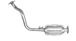642751 Passenger Side Catalytic Converter, 4.0L, 6Cyl, Federal EPA Standard, 46-State Legal (Cannot ship to CA, CO, NY or ME), Direct Fit
