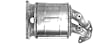 642753 Front, Driver or Passenger Side Catalytic Converter, 1.8L, 4Cyl, Federal EPA Standard, 46-State Legal (Cannot ship to CA, CO, NY or ME), Direct Fit