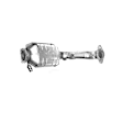 642799 Catalytic Converter, 2.0L, 4Cyl, Federal EPA Standard, 46-State Legal (Cannot ship to CA, CO, NY or ME), Direct Fit