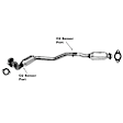 642925 Driver Side Catalytic Converter, 5.0L, 8Cyl, Federal EPA Standard, 46-State Legal (Cannot ship to CA, CO, NY or ME), Direct Fit