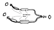 642942 Catalytic Converter, Federal EPA Standard, 46-State Legal (Cannot ship to CA, CO, NY or ME), Direct Fit
