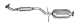 642986 Catalytic Converter, 2.4L, 4Cyl, Federal EPA Standard, 46-State Legal (Cannot ship to CA, CO, NY or ME), Direct Fit
