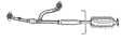 642987 Catalytic Converter, 3.0L, 6Cyl, Federal EPA Standard, 46-State Legal (Cannot ship to CA, CO, NY or ME), Direct Fit