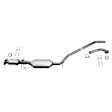 642990 Rear, Driver or Passenger Side Catalytic Converter, 3.0L, 6Cyl, Federal EPA Standard, 46-State Legal (Cannot ship to CA, CO, NY or ME), Direct Fit