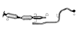 643081 Catalytic Converter, 1.5L, 4Cyl, Federal EPA Standard, 46-State Legal (Cannot ship to CA, CO, NY or ME), Direct Fit