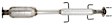 2013 Kia Optima - Rear Catalytic Converter, 2.4L 4Cyl, Federal EPA Standard, 46-State Legal (Cannot ship to CA, CO, NY or ME)