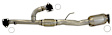 644008 Rear, Driver or Passenger Side Catalytic Converter, 3.5L, 6Cyl, Federal EPA Standard, 46-State Legal (Cannot ship to CA, CO, NY or ME), Sedan, Direct Fit
