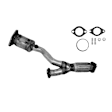 644012 Rear, Driver or Passenger Side Catalytic Converter, 3.5L, 6Cyl, Federal EPA Standard, 46-State Legal (Cannot ship to CA, CO, NY or ME), Direct Fit