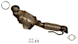 644128 Catalytic Converter, 2.0L, 4Cyl, Federal EPA Standard, 46-State Legal (Cannot ship to CA, CO, NY or ME), Direct Fit