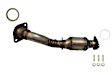 644157 Rear, Driver or Passenger Side Catalytic Converter, 2.4L, 4Cyl, Federal EPA Standard, 46-State Legal (Cannot ship to CA, CO, NY or ME), Direct Fit