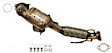 644174 Front, Driver or Passenger Side Catalytic Converter, Federal EPA Standard, 46-State Legal (Cannot ship to CA, CO, NY or ME), Direct Fit