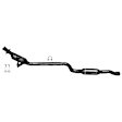 644187 Passenger Side Catalytic Converter, 3.5L, 6Cyl, Federal EPA Standard, 46-State Legal (Cannot ship to CA, CO, NY or ME), Direct Fit
