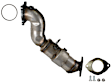 644232 Front, Driver or Passenger Side Catalytic Converter, 2.0L, 4Cyl, Federal EPA Standard, 46-State Legal (Cannot ship to CA, CO, NY or ME), Direct Fit