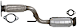 644233 Rear, Driver or Passenger Side Catalytic Converter, 2.0L, 4Cyl, Federal EPA Standard, 46-State Legal (Cannot ship to CA, CO, NY or ME), Direct Fit