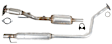 644249 Rear, Driver or Passenger Side Catalytic Converter, 1.6L, 4Cyl, Federal EPA Standard, 46-State Legal (Cannot ship to CA, CO, NY or ME), Direct Fit