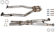 645144 Rear, Driver or Passenger Side Catalytic Converter, 3.5L, 6Cyl, Federal EPA Standard, 46-State Legal (Cannot ship to CA, CO, NY or ME), AWD, Direct Fit