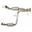 645236 Catalytic Converter, Federal EPA Standard, 46-State Legal (Cannot ship to CA, CO, NY or ME), Direct Fit