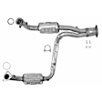645236 Catalytic Converter, Federal EPA Standard, 46-State Legal (Cannot ship to CA, CO, NY or ME), Direct Fit