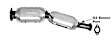 645365 Catalytic Converter, Federal EPA Standard, 46-State Legal (Cannot ship to CA, CO, NY or ME), Direct Fit