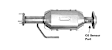 645373 Catalytic Converter, Federal EPA Standard, 46-State Legal (Cannot ship to CA, CO, NY or ME), 4WD, Direct Fit