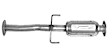 645419 Rear Catalytic Converter, Federal EPA Standard, 46-State Legal (Cannot ship to CA, CO, NY or ME)