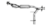 645443 Passenger Side Catalytic Converter, 5.4L, 8Cyl, Federal EPA Standard, 46-State Legal (Cannot ship to CA, CO, NY or ME), Direct Fit