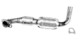 645468 Driver Side Catalytic Converter, 5.4L, 8Cyl, Federal EPA Standard, 46-State Legal (Cannot ship to CA, CO, NY or ME), 4WD, Direct Fit