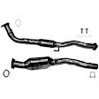 645783 Passenger Side Catalytic Converter, Federal EPA Standard, 46-State Legal (Cannot ship to CA, CO, NY or ME), Direct Fit
