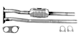 645828 Rear, Driver or Passenger Side Catalytic Converter, Federal EPA Standard, 46-State Legal (Cannot ship to CA, CO, NY or ME), Direct Fit