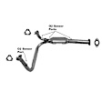 645946 Catalytic Converter, Federal EPA Standard, 46-State Legal (Cannot ship to CA, CO, NY or ME), Direct Fit