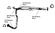 645955 Catalytic Converter, 4.3L, 6Cyl, Federal EPA Standard, 46-State Legal (Cannot ship to CA, CO, NY or ME), Direct Fit