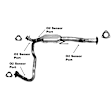 645955 Catalytic Converter, 4.3L, 6Cyl, Federal EPA Standard, 46-State Legal (Cannot ship to CA, CO, NY or ME), Direct Fit