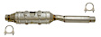 646322 Rear, Driver or Passenger Side Catalytic Converter, Federal EPA Standard, 46-State Legal (Cannot ship to CA, CO, NY or ME), Direct Fit