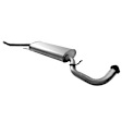 70003 Muffler, Natural, Welded Assembly