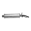 700232 Driver Side Muffler, Natural, 5.7L, 8Cyl